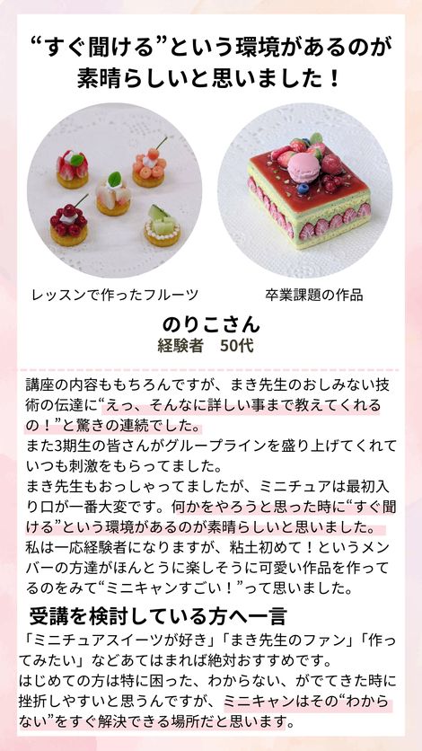 のりこさんの声